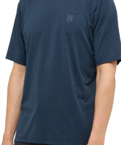 Haglöfs Men's L.I.M Ridge Tee Tarn Blue