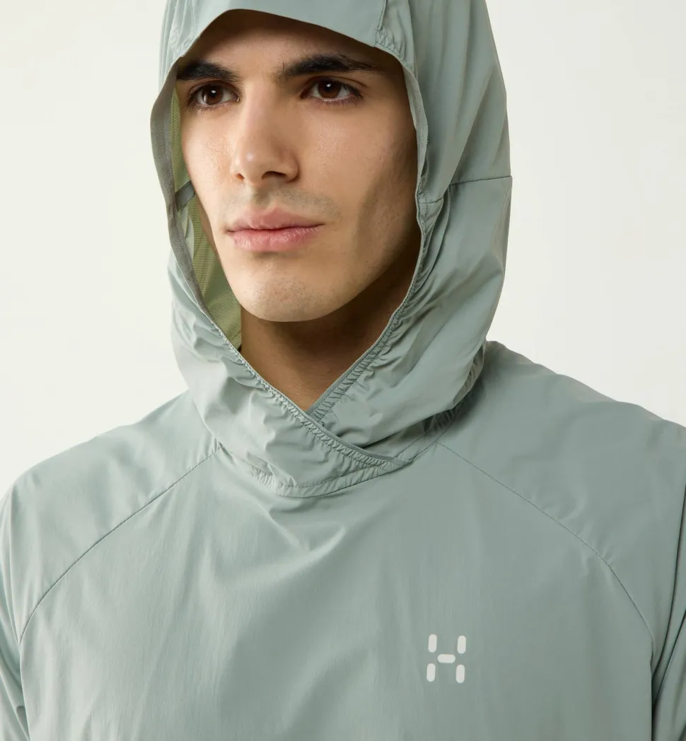 Haglöfs Men's L.I.M Sunpack Hoodie Dew Green