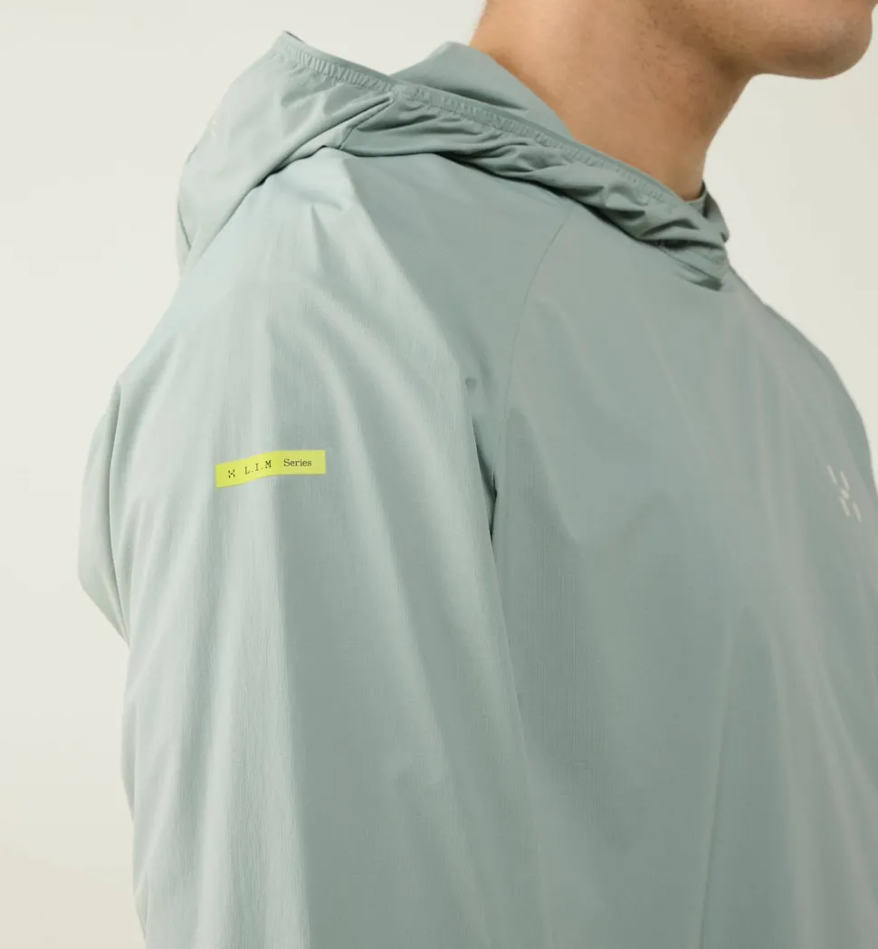 Haglöfs Men's L.I.M Sunpack Hoodie Dew Green