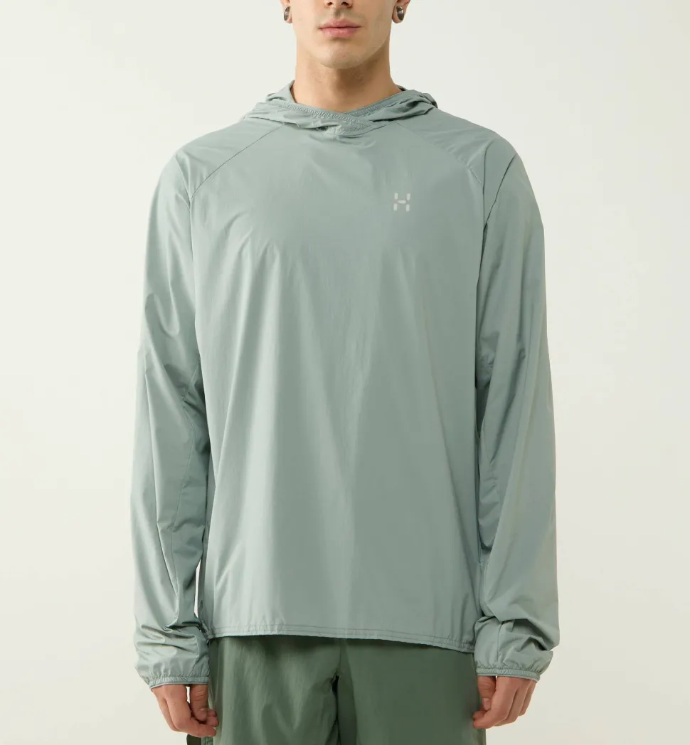 Haglöfs Men's L.I.M Sunpack Hoodie Dew Green