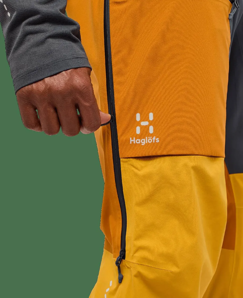 Haglöfs Men's L.I.M Touring Proof Pant Sunny Yellow/Desert Yellow