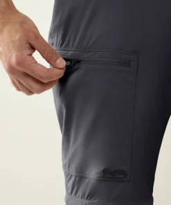 Haglöfs Men's Lite Standard Zip-Off II Pant Magnetite