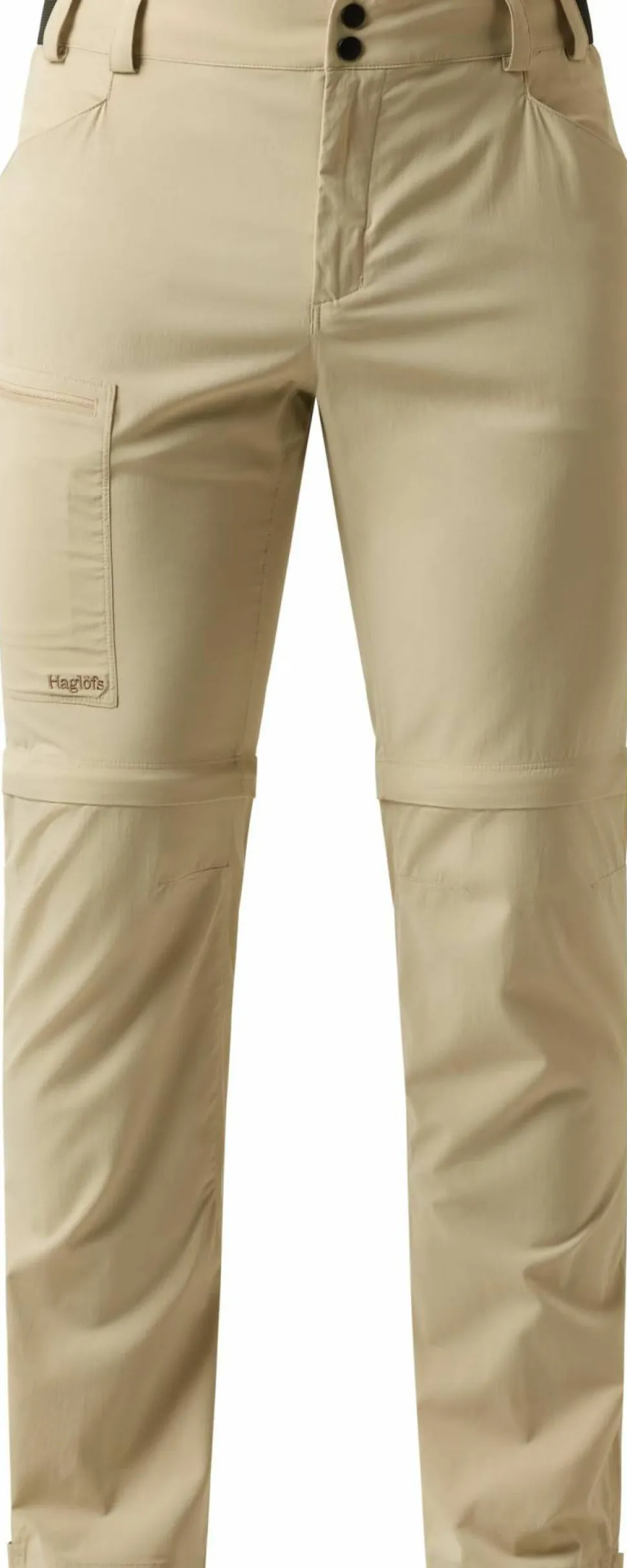 Haglöfs Men's Lite Standard Zip-Off II Pant Chalk Beige