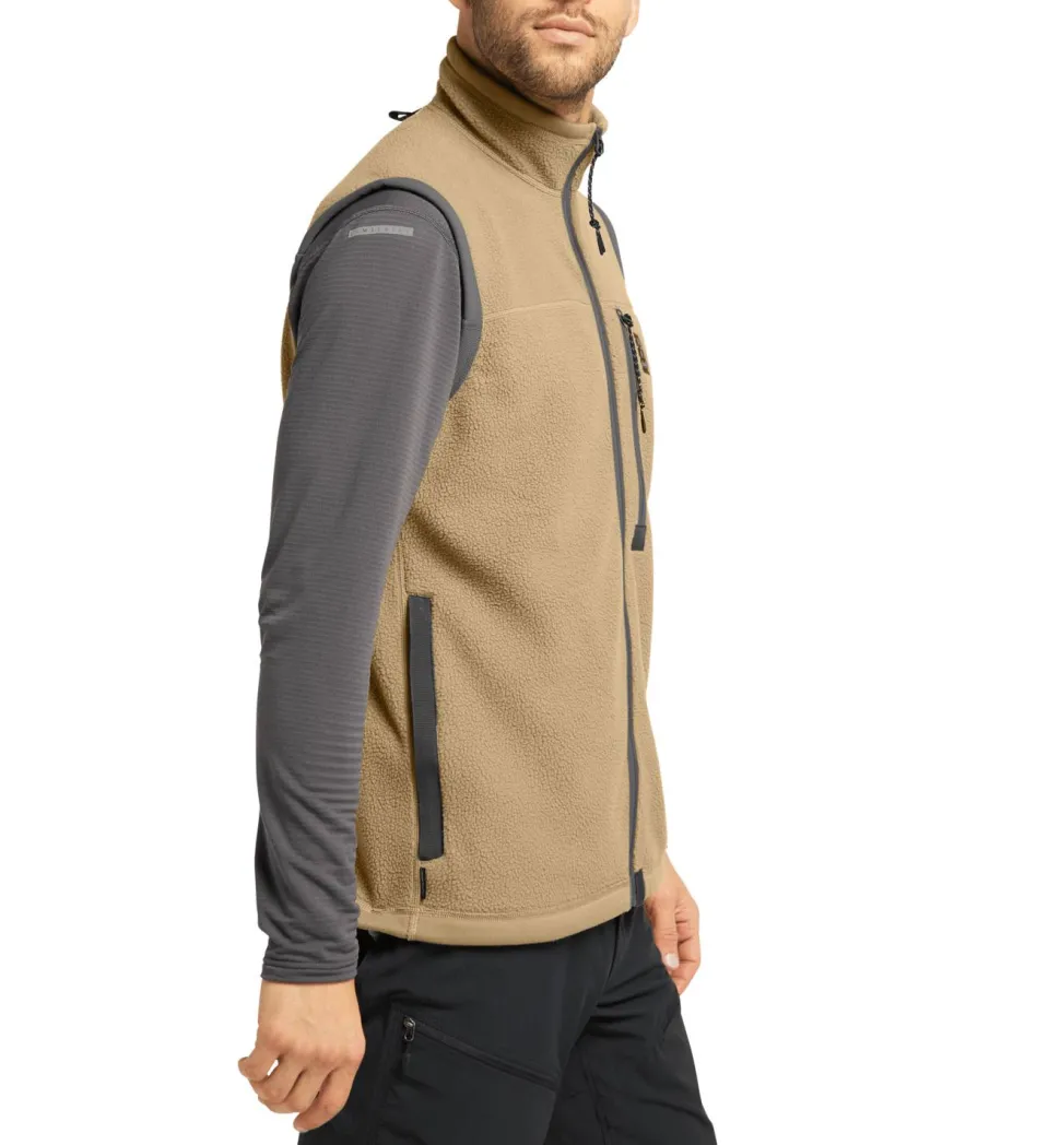 Haglöfs Men's Malung Pile Vest Sand