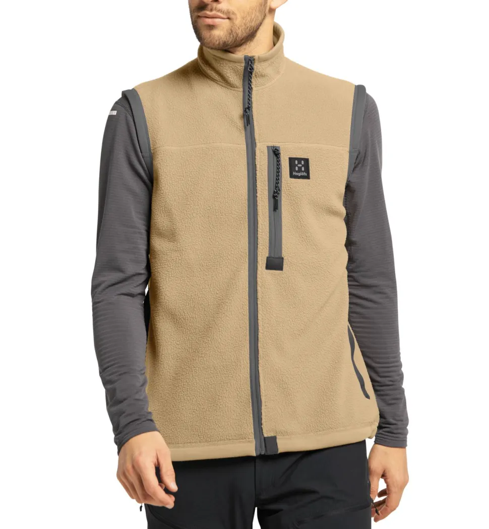 Haglöfs Men's Malung Pile Vest Sand