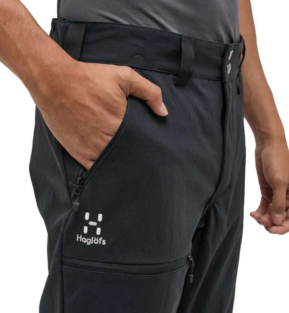 Haglöfs Men's Mid Standard Zip-Off Pant True Black