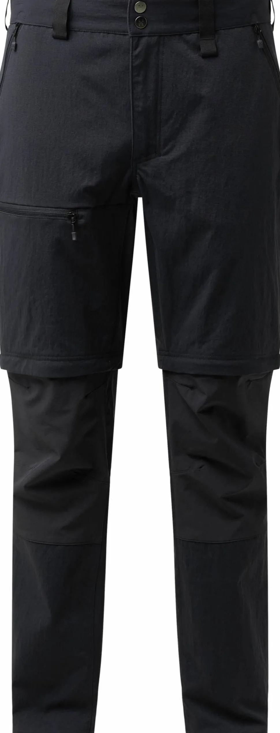 Haglöfs Men's Mid Standard Zip-Off Pant True Black