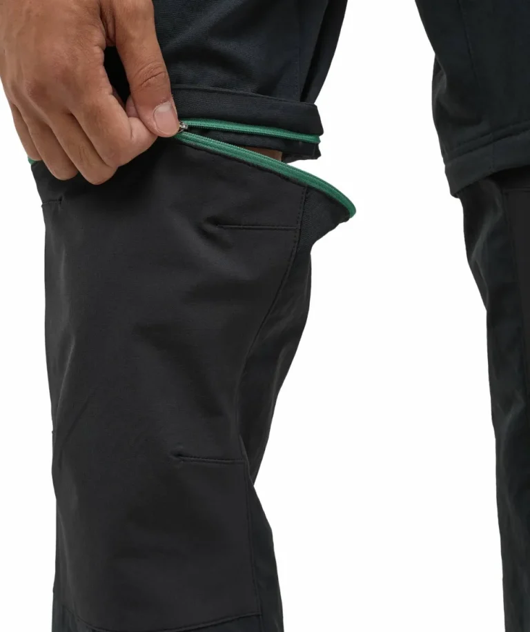 Haglöfs Men's Mid Standard Zip-Off Pant True Black
