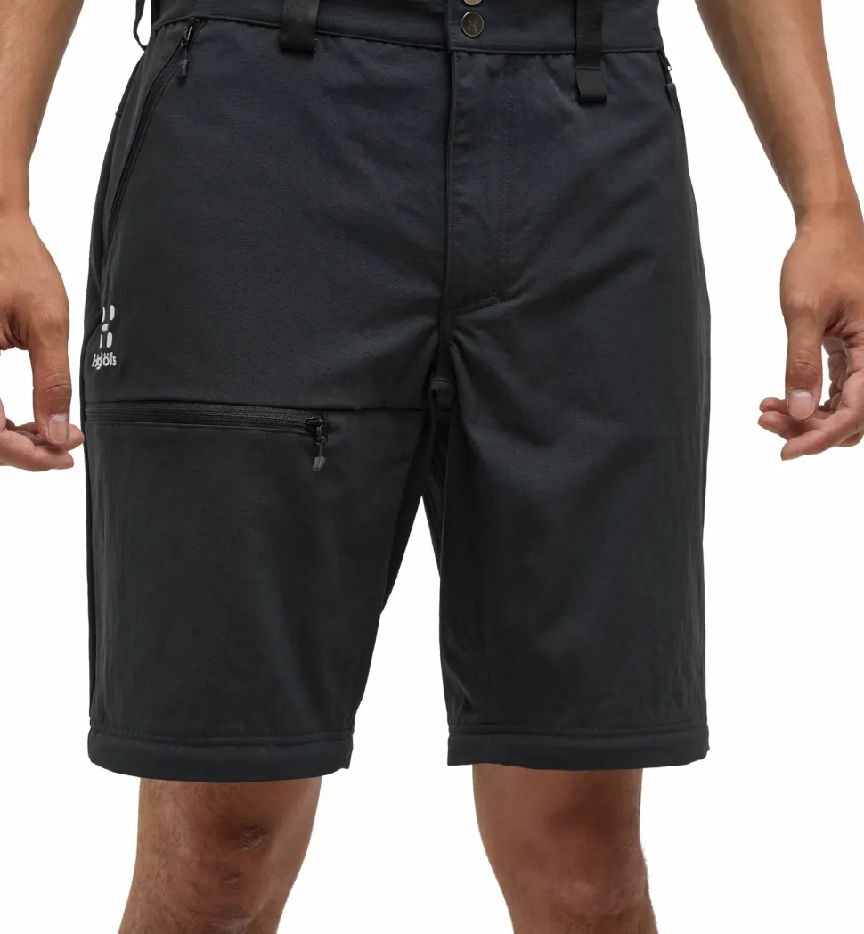 Haglöfs Men's Mid Standard Zip-Off Pant True Black