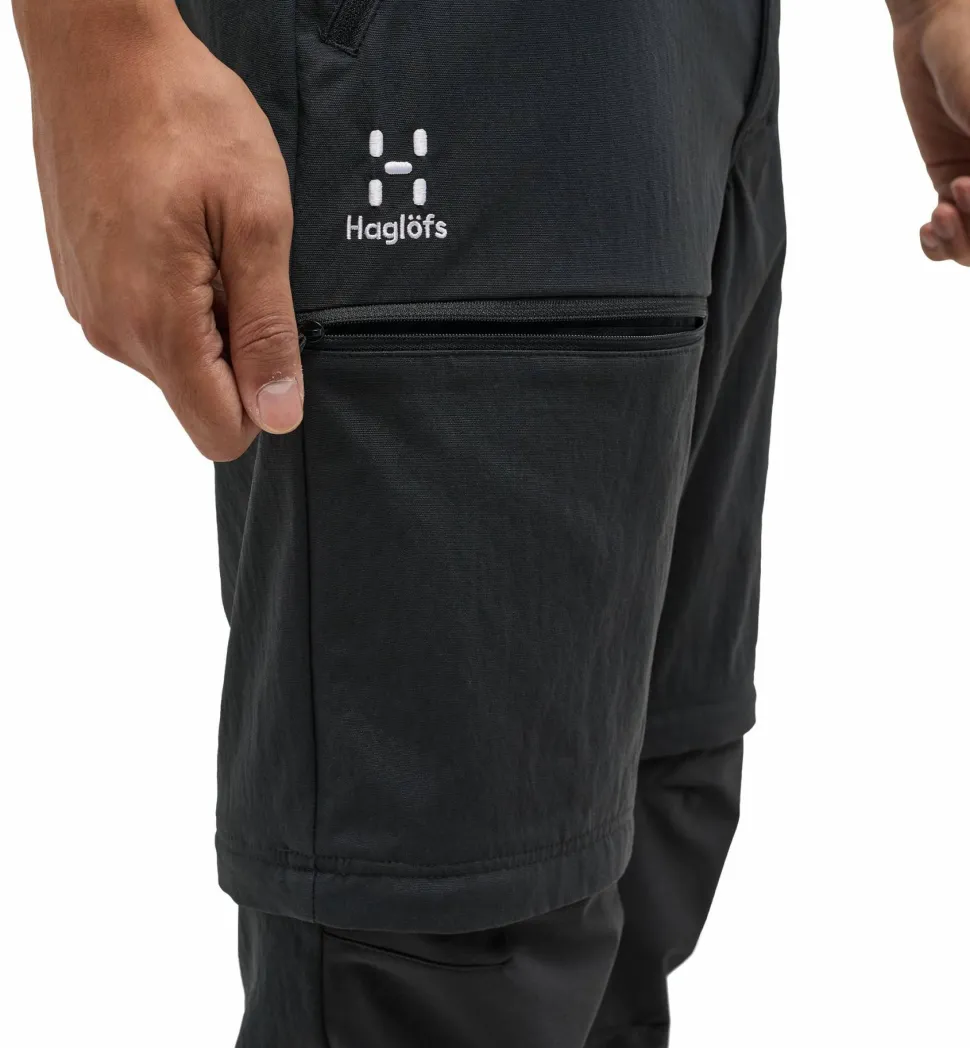 Haglöfs Men's Mid Standard Zip-Off Pant True Black