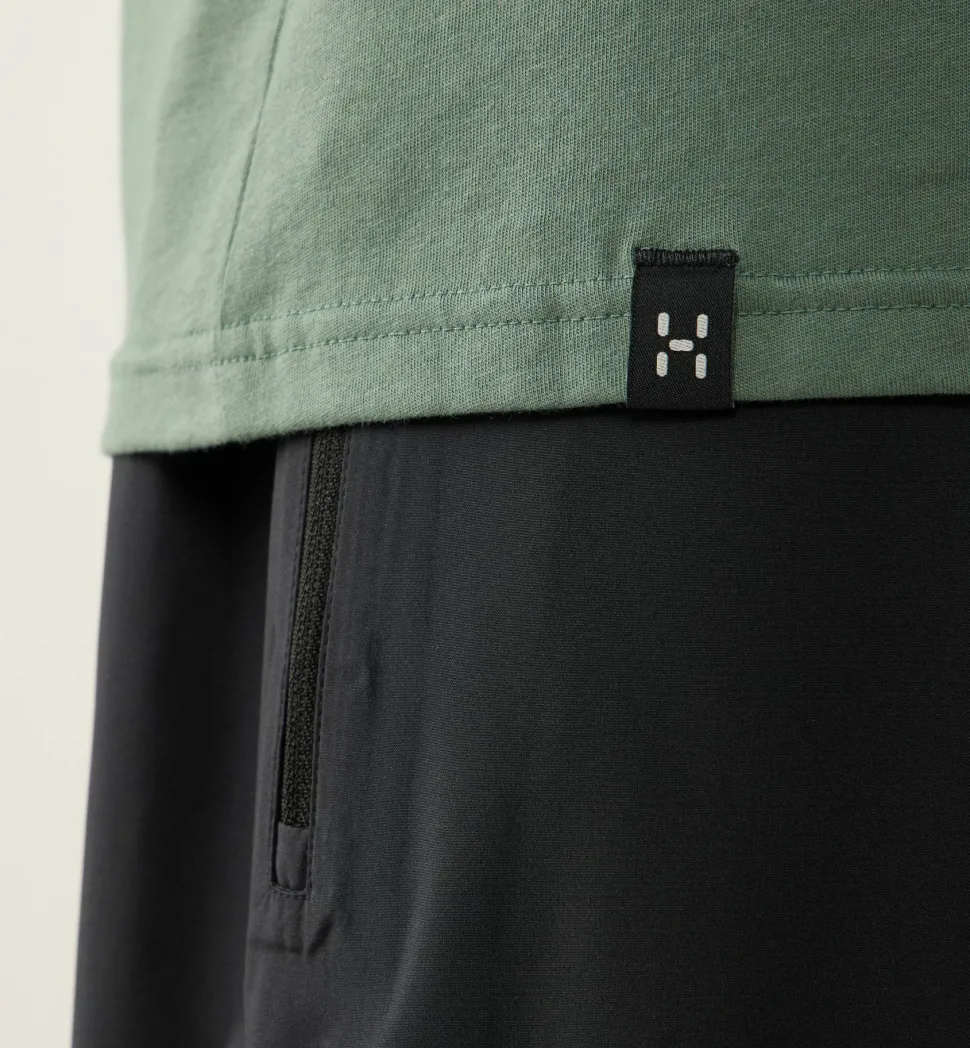 Haglöfs Men's Outsiders Tee Chlorophyll Green