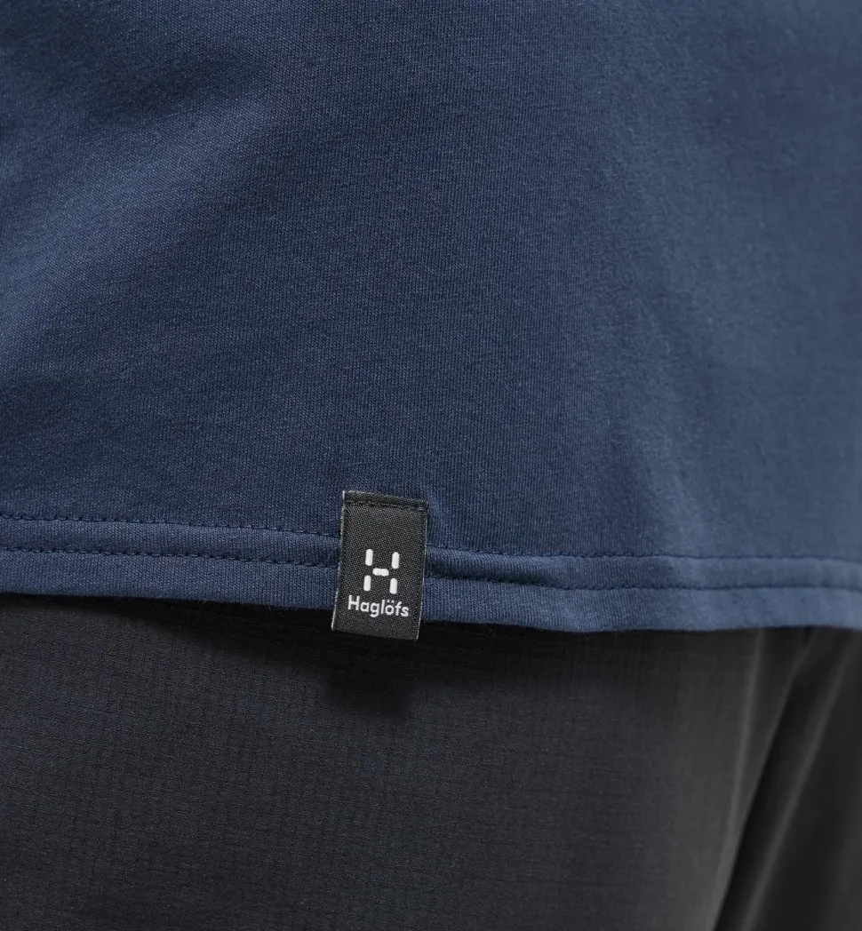 Haglöfs Men's Outsiders Tee Tarn Blue