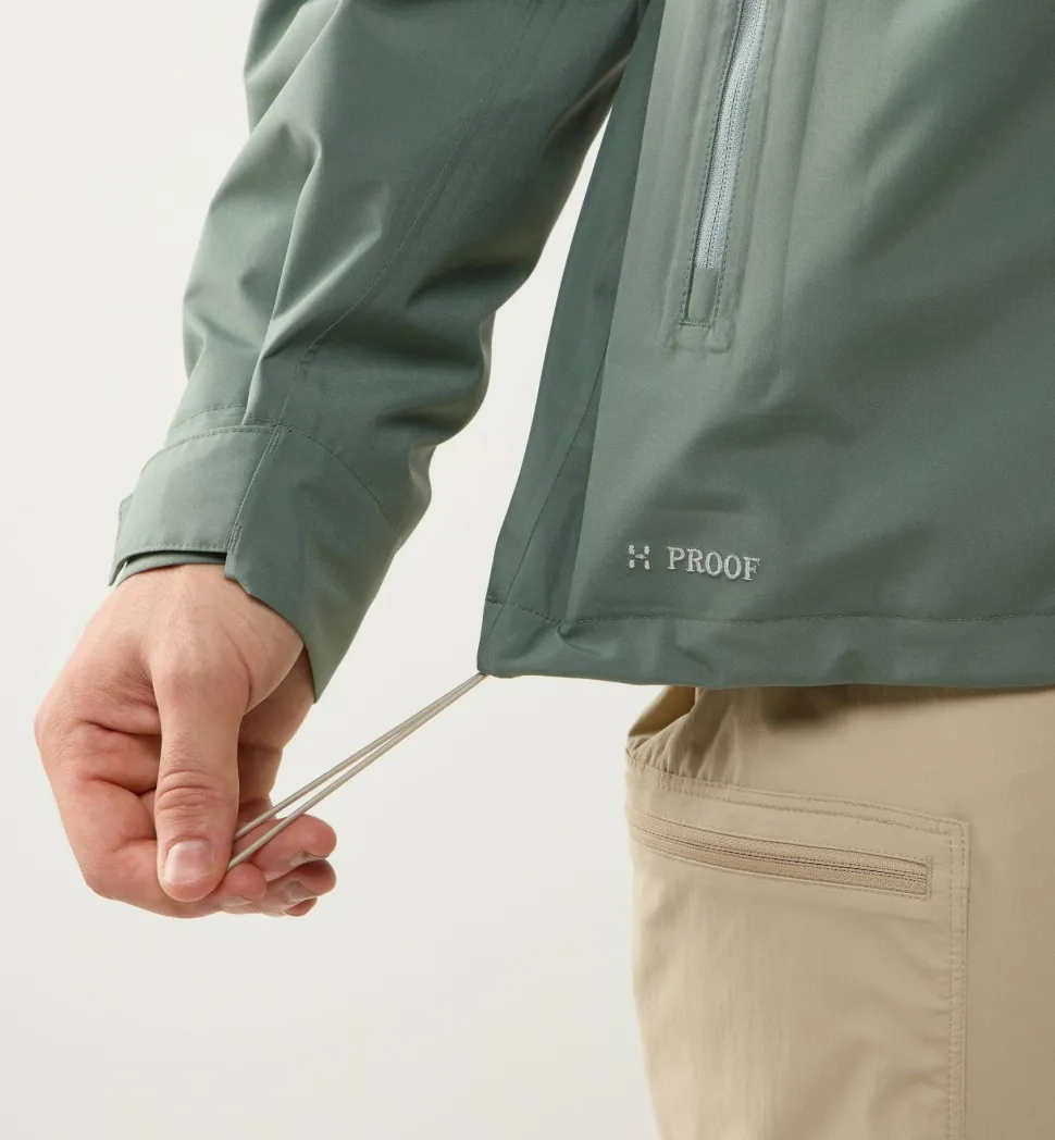 Haglöfs Men's Ozka Proof Jacket Chlorophyll Green