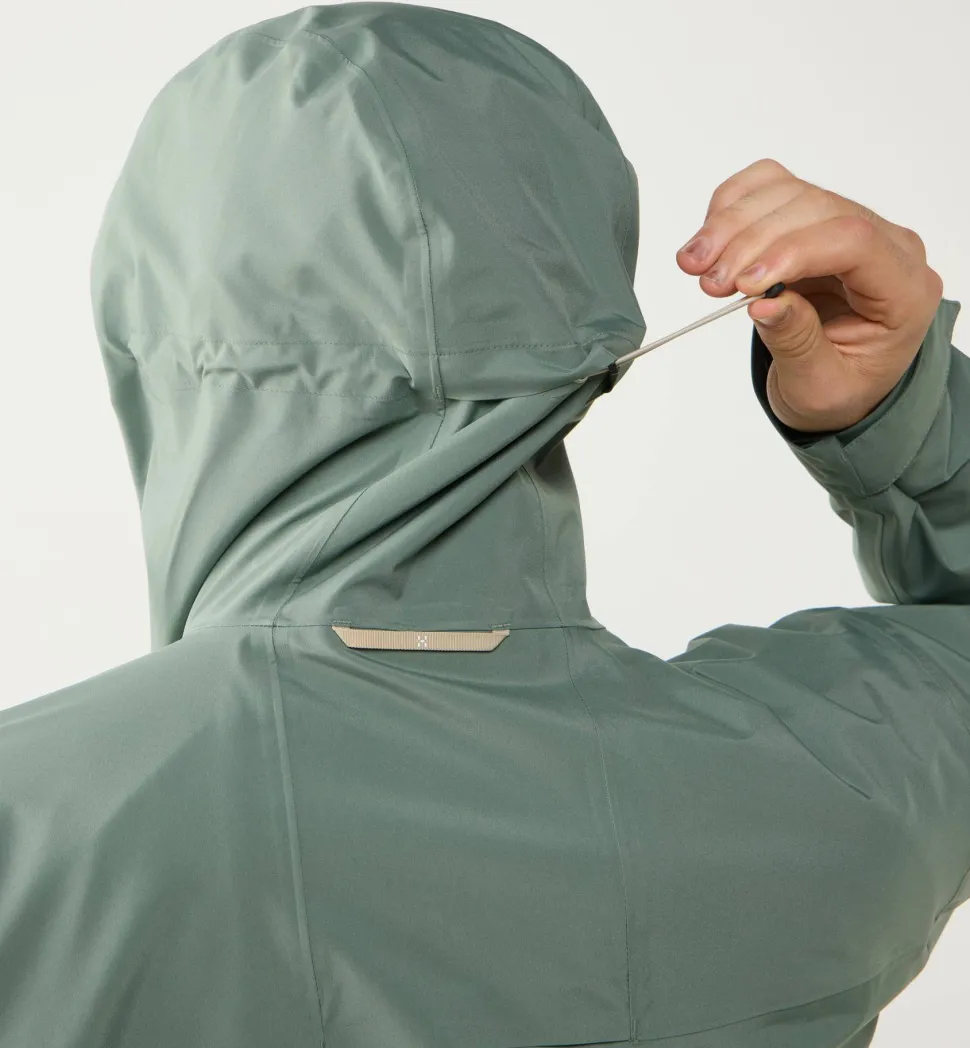 Haglöfs Men's Ozka Proof Jacket Chlorophyll Green