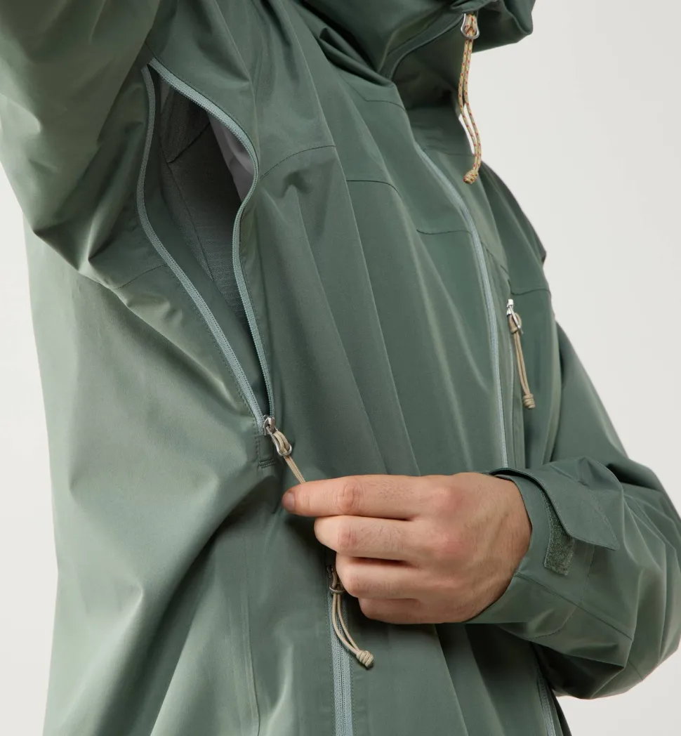 Haglöfs Men's Ozka Proof Jacket Chlorophyll Green