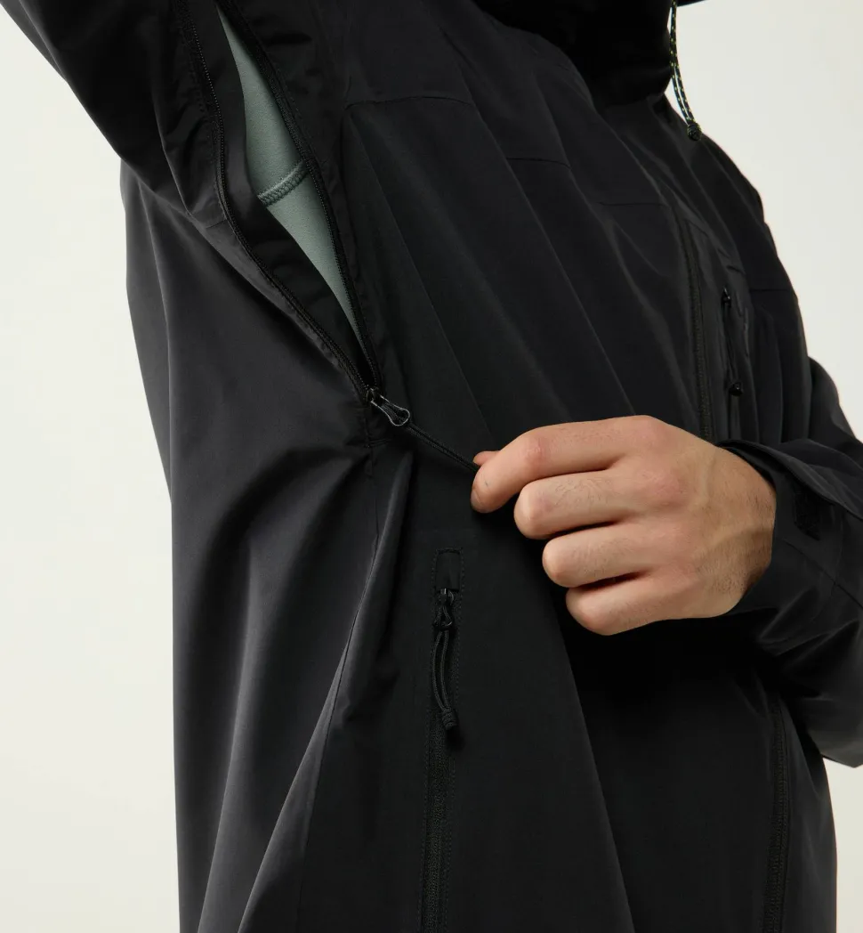 Haglöfs Men's Ozka Proof Jacket True Black