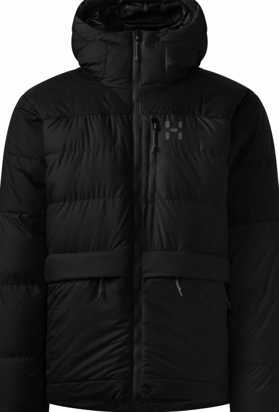 Haglöfs Men's Riksgränsen Down 850 II Hood True Black