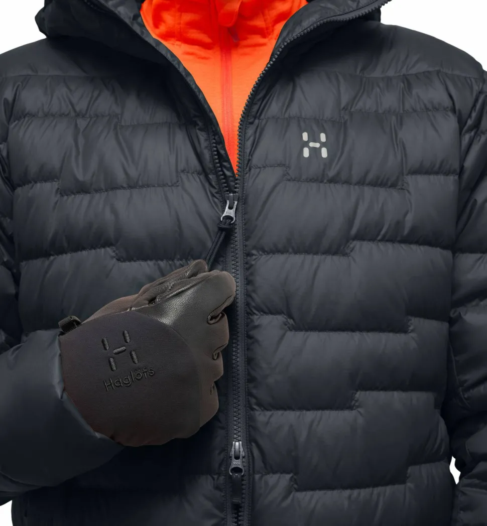 Haglöfs Men's Roc Flash Down Hood True Black