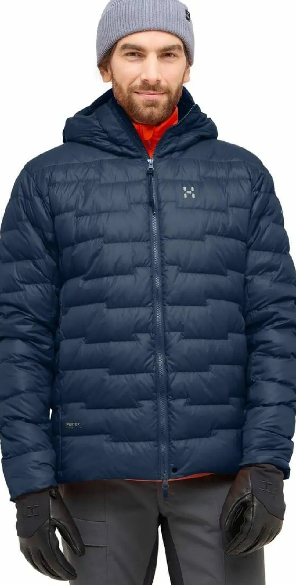 Haglöfs Men's Roc Flash Down Hood Tarn Blue
