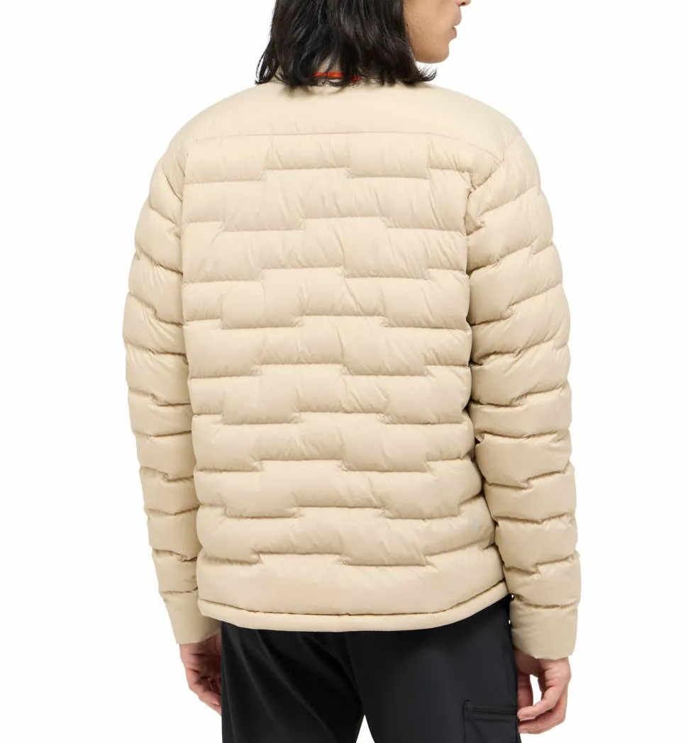 Haglöfs Men's Roc Flash Down Jacket Chalk Beige