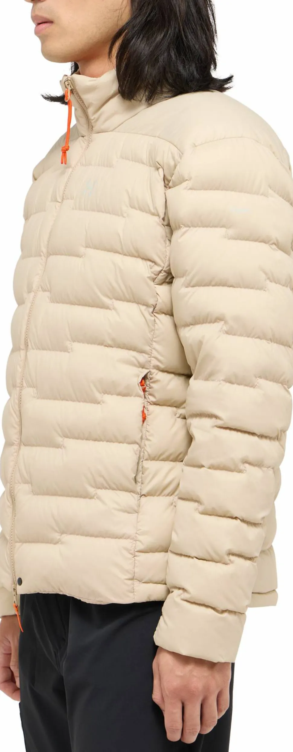 Haglöfs Men's Roc Flash Down Jacket Chalk Beige