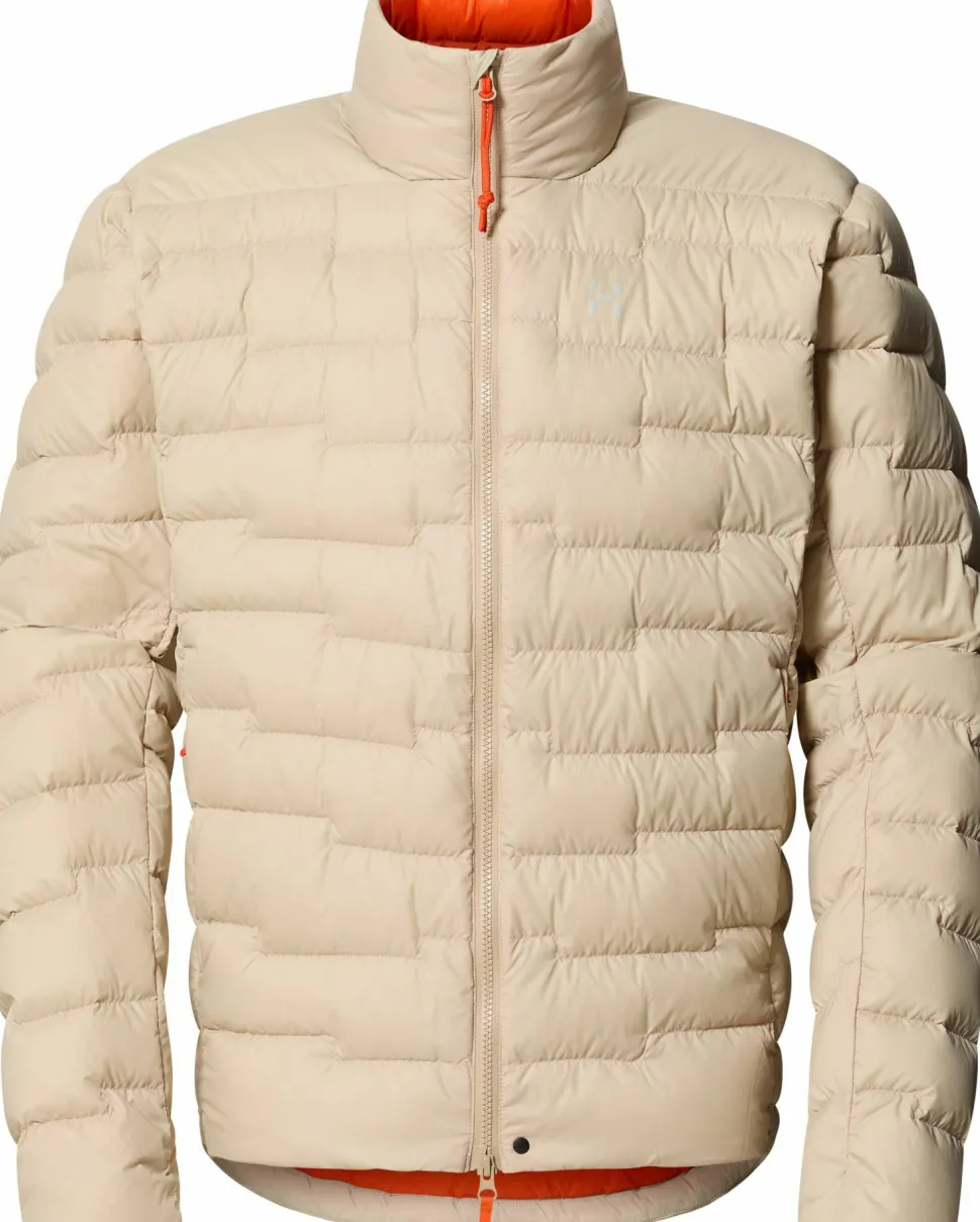 Haglöfs Men's Roc Flash Down Jacket Chalk Beige