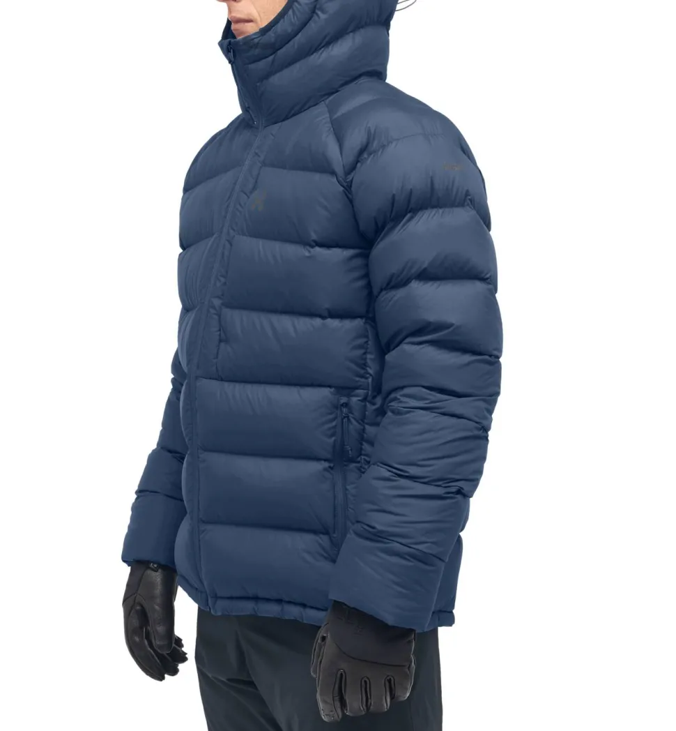 Haglöfs Men's Rosson Down Hood Tarn Blue