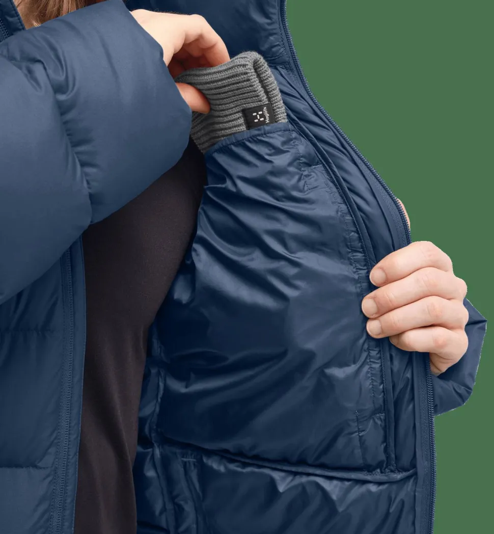 Haglöfs Men's Rosson Down Hood Tarn Blue