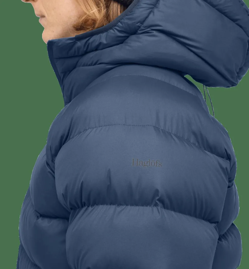 Haglöfs Men's Rosson Down Hood Tarn Blue