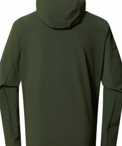 Haglöfs Men's Rosson Softshell Hood Seaweed Green