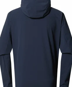 Haglöfs Men's Rosson Softshell Hood Tarn Blue