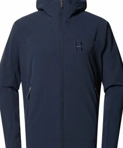 Haglöfs Men's Rosson Softshell Hood Tarn Blue