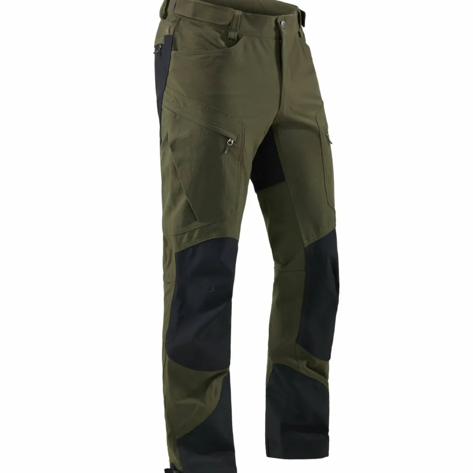 Haglöfs Men's Rugged Mountain Pant Deep Woods/True Black Regular