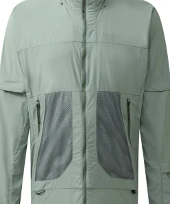 Haglöfs Men's Solis Zip Off Jacket Dew Green