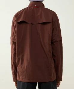 Haglöfs Men's Solis Zip Off Jacket Maroon Trail