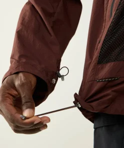 Haglöfs Men's Solis Zip Off Jacket Maroon Trail
