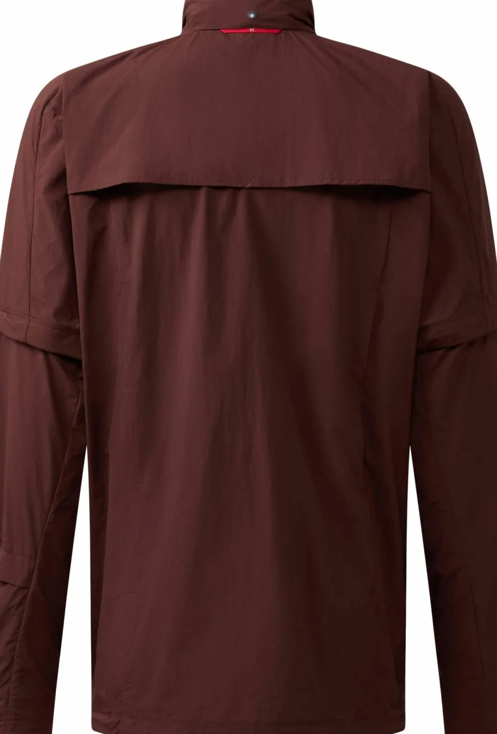 Haglöfs Men's Solis Zip Off Jacket Maroon Trail