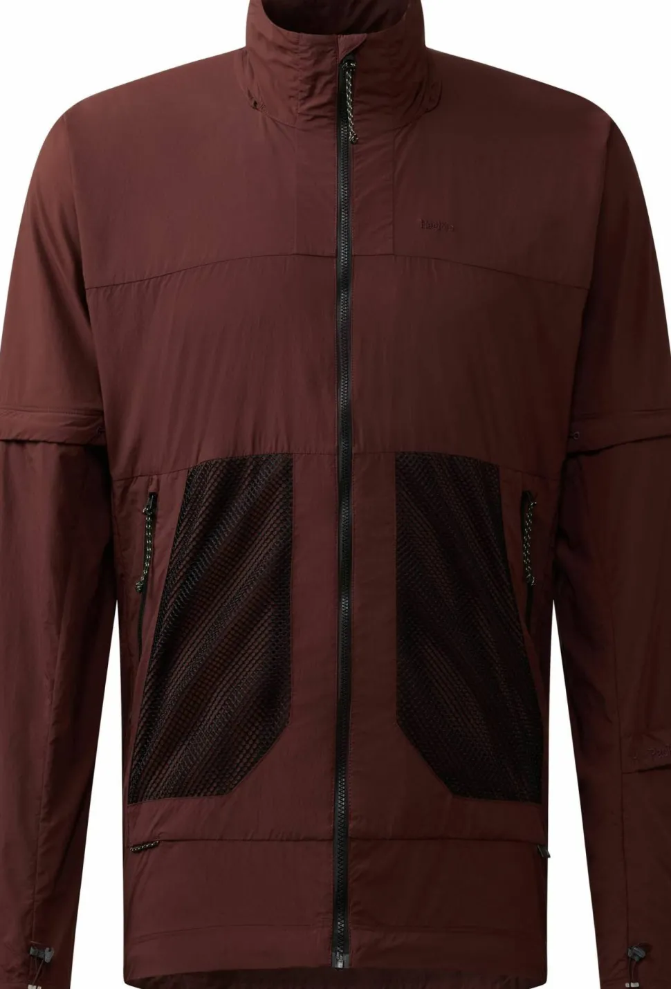 Haglöfs Men's Solis Zip Off Jacket Maroon Trail