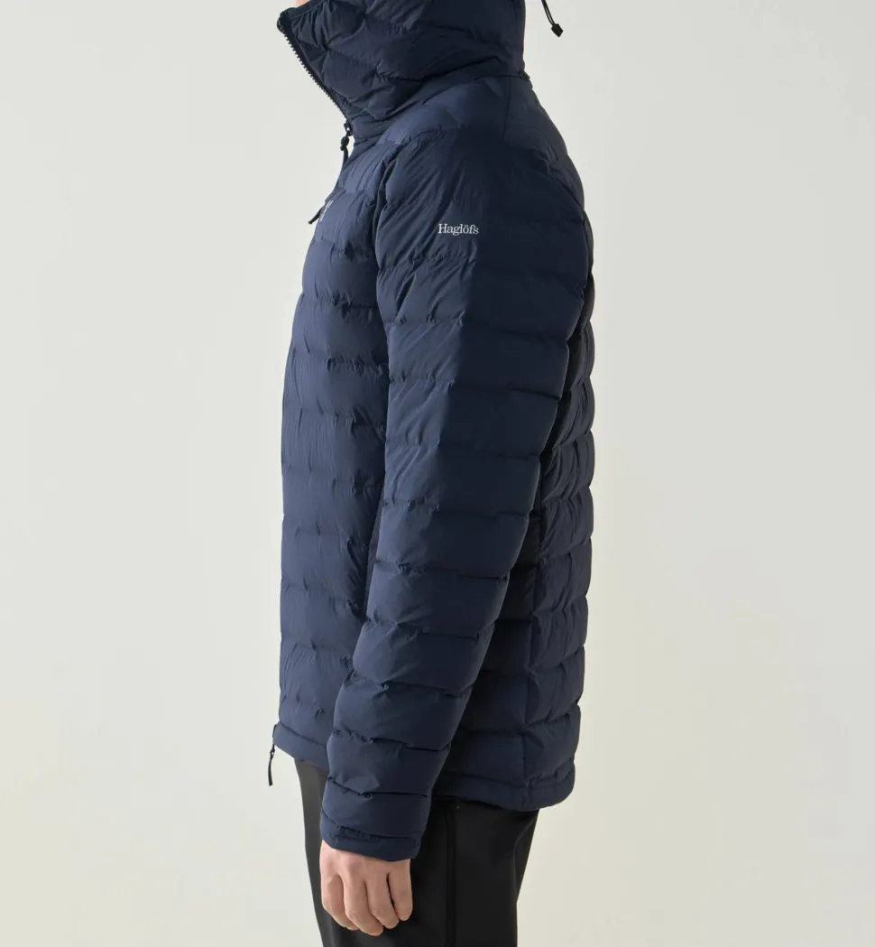 Haglöfs Men's Spitz Down Hood Tarn Blue