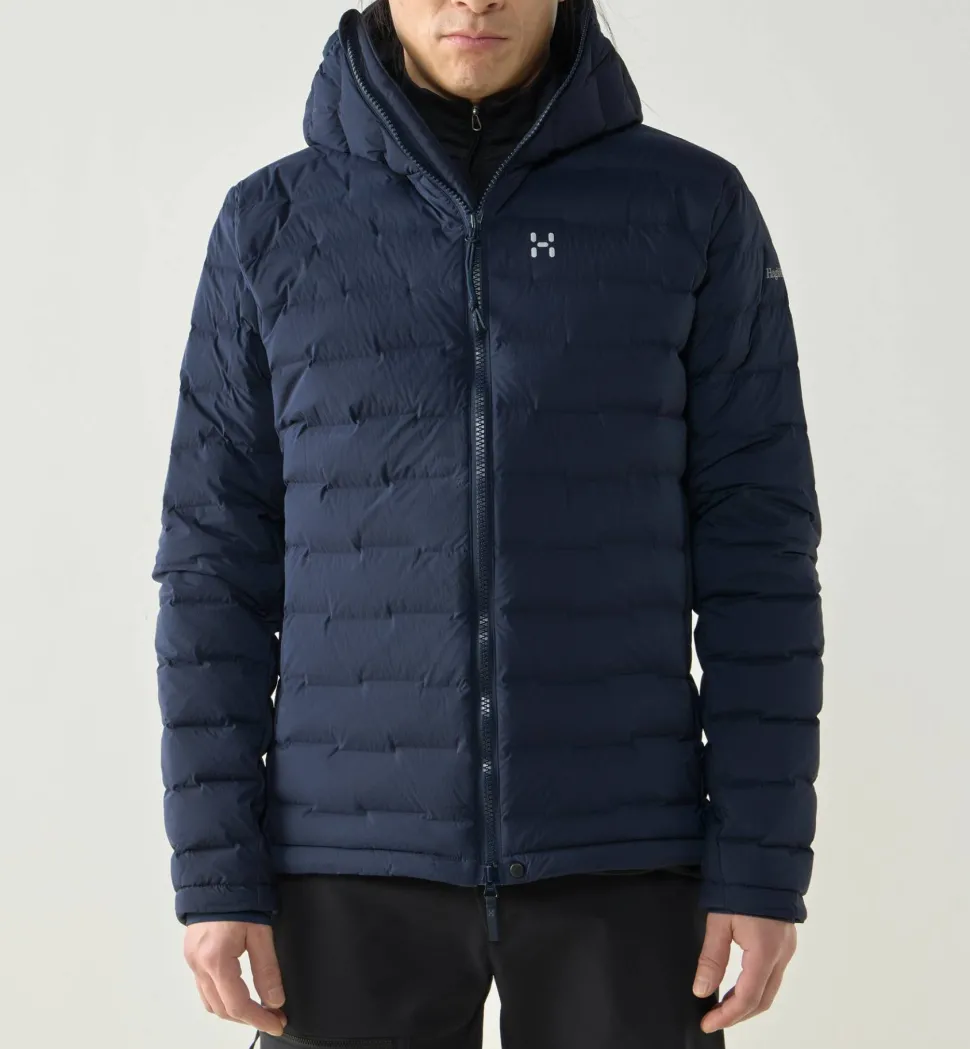 Haglöfs Men's Spitz Down Hood Tarn Blue