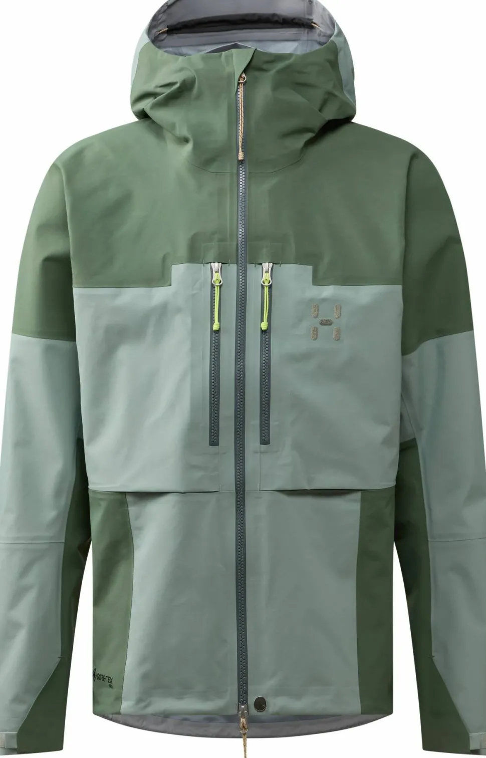 Haglöfs Men's Spitz GORE-TEX Pro II Jacket Dew Green/chlorophyll Green