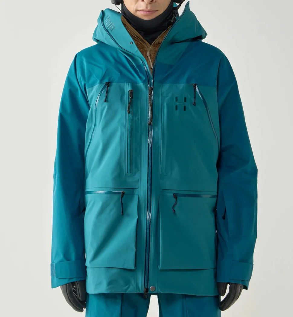 Haglöfs Men's Vassi GORE-TEX Pro II Jacket Mountain Teal/deep Teal