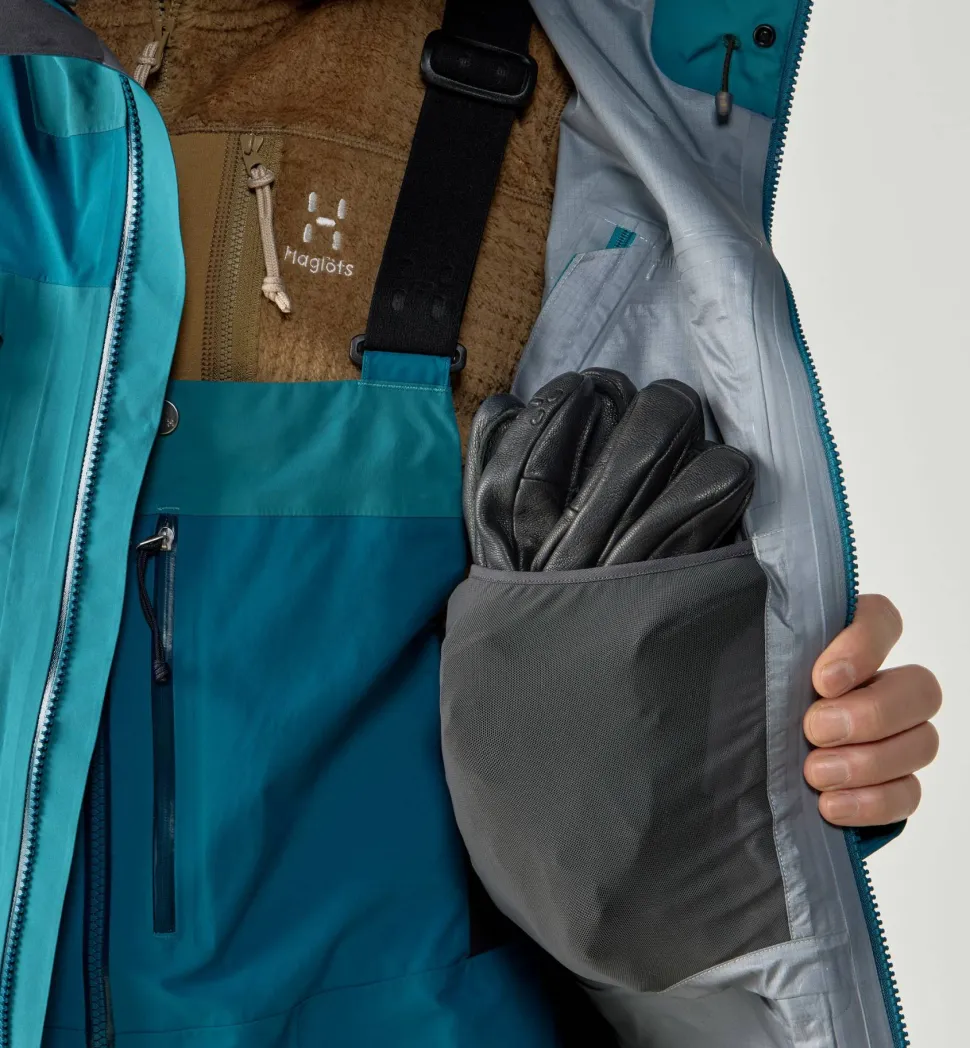 Haglöfs Men's Vassi GORE-TEX Pro II Jacket Mountain Teal/deep Teal