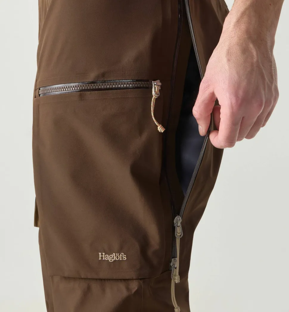 Haglöfs Men's Vassi GORE-TEX II Pant Woodland Brown