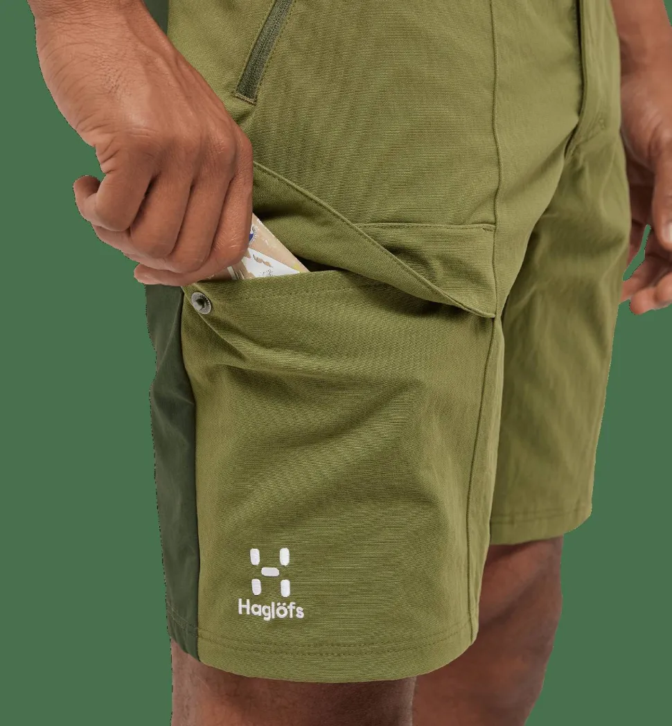 Haglöfs Mid Standard Shorts Men Olive Green/Seaweed Green