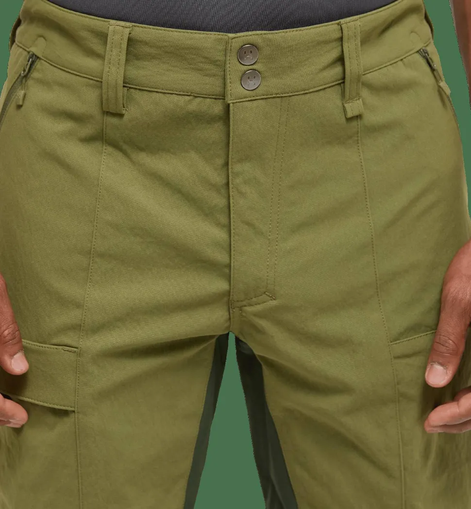 Haglöfs Mid Standard Shorts Men Olive Green/Seaweed Green