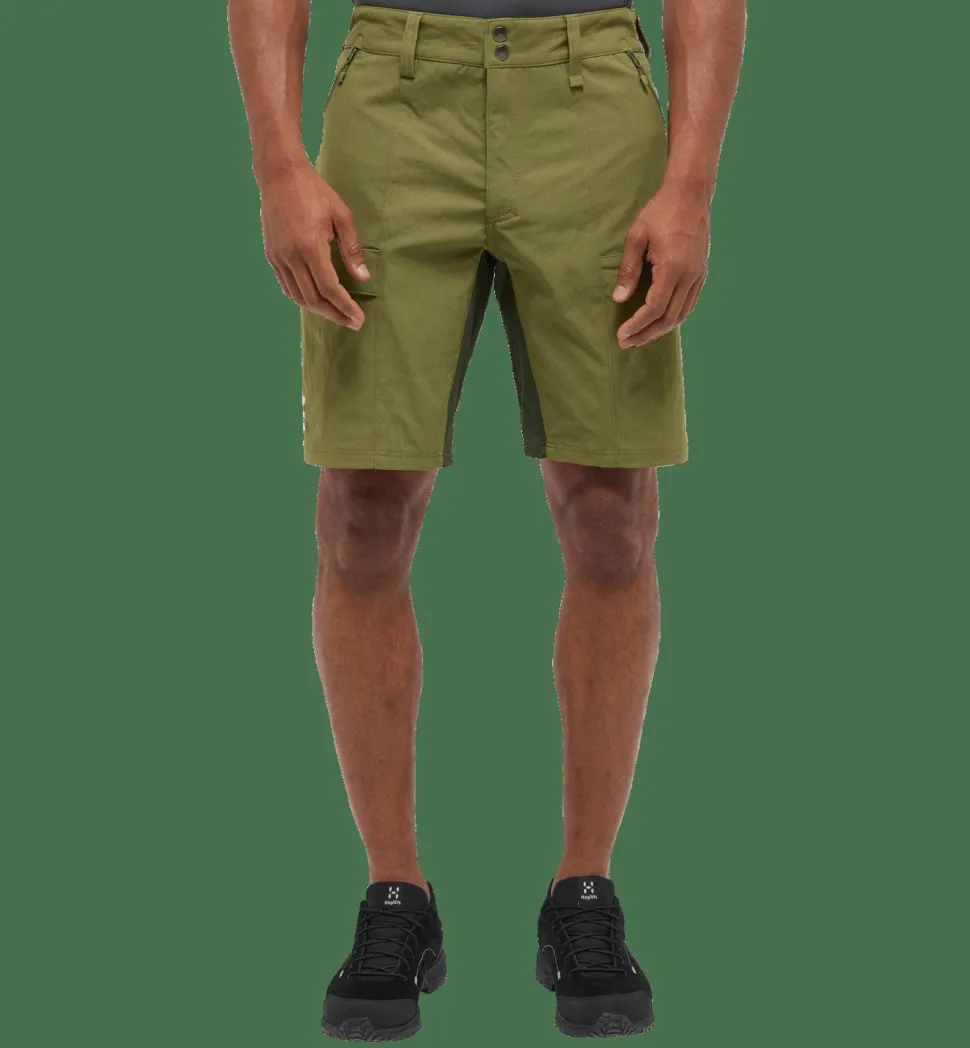 Haglöfs Mid Standard Shorts Men Olive Green/Seaweed Green