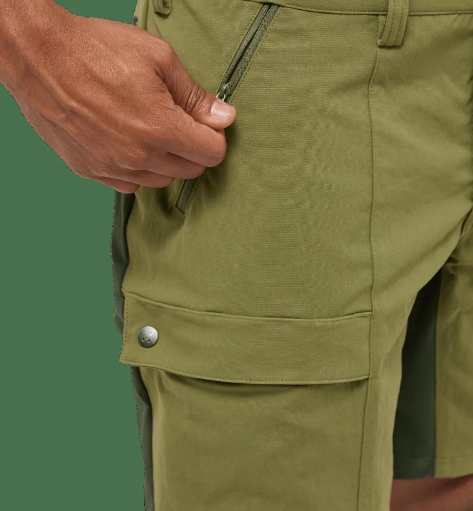 Haglöfs Mid Standard Shorts Men Olive Green/Seaweed Green