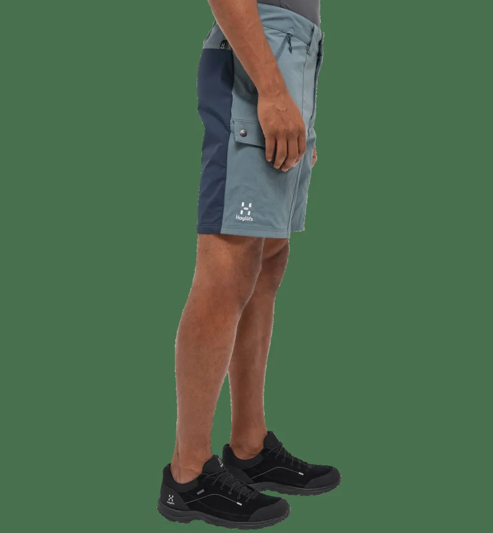 Haglöfs Mid Standard Shorts Men Steel Blue/Tarn Blue