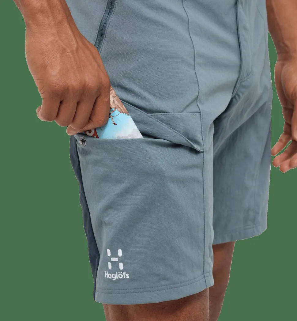 Haglöfs Mid Standard Shorts Men Steel Blue/Tarn Blue